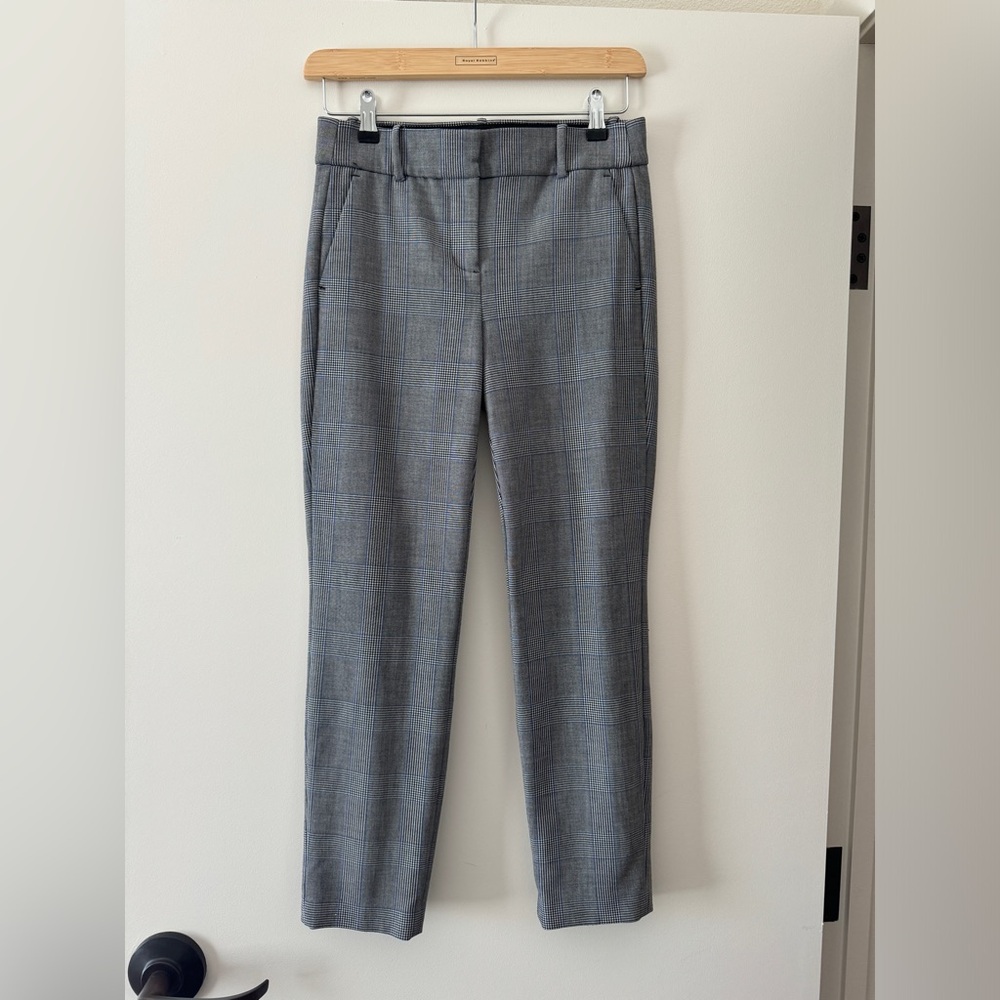 J Crew Cameron Slim Cropped Stretch Pant Plaid